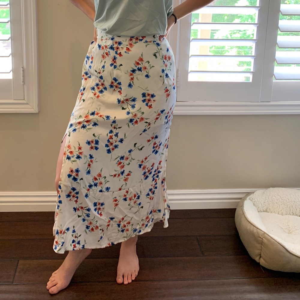 Saltwater Luxe Floral Skirt